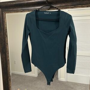 Abercrombie & Fitch Teal Soft Collection Bodysuit